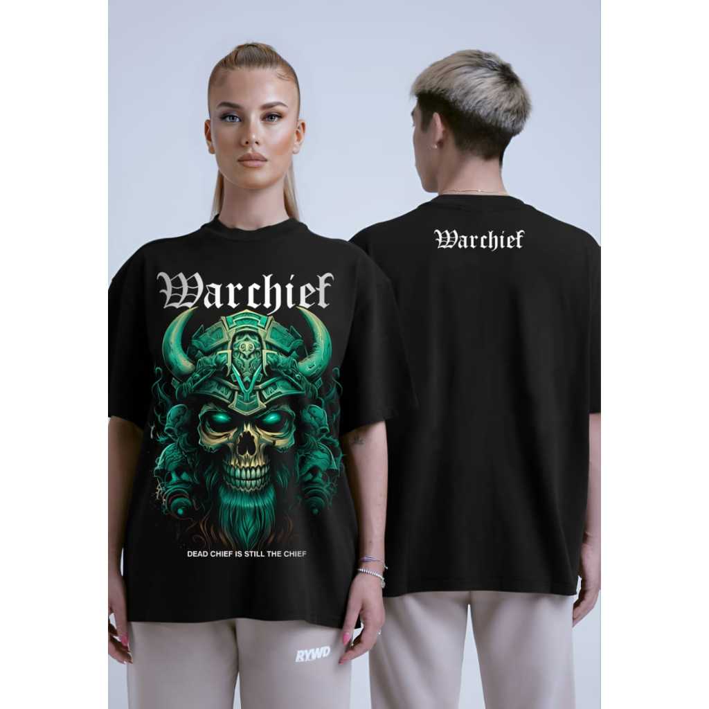 Kaos Oversize Tengkorak Pria Marchief Baju Kaos Distro Tengkorak Unisex Pria Wanita Ronwe Store