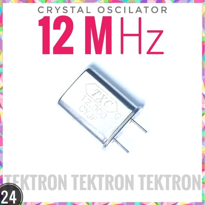 Crystal Oscilator 12MHz Xtal Osilator 12.000MHz 12 MHz Kristal