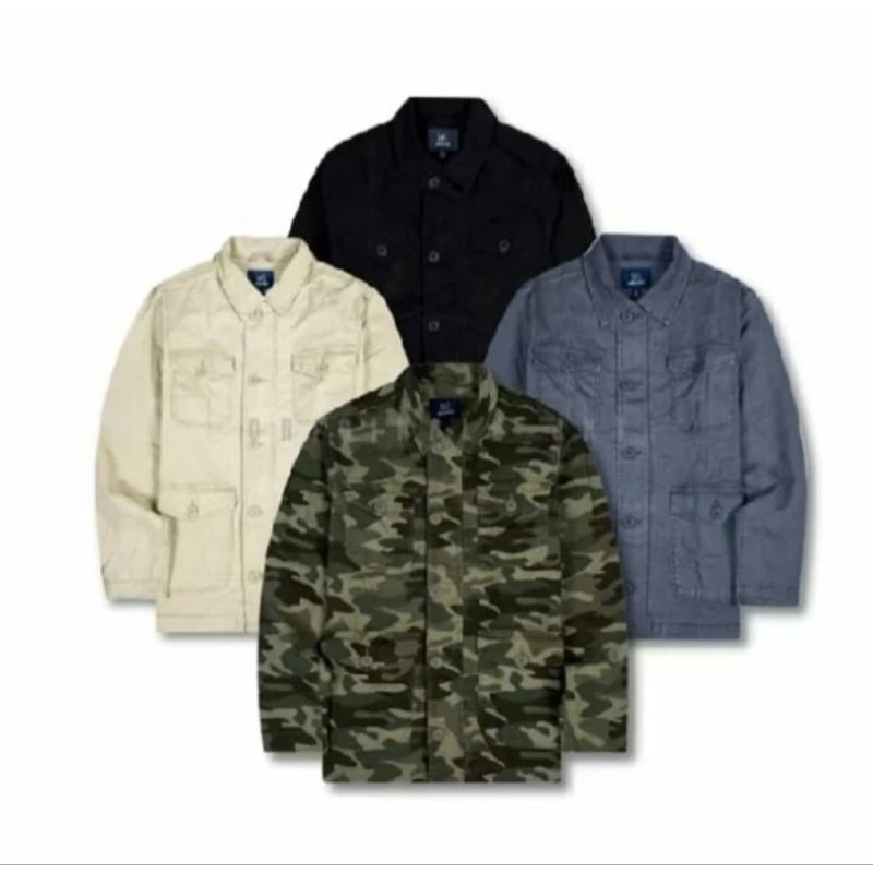 GRGE FIELD PARKA JACKET MILITARY ORIGINAL BIGSIZE - JAKET PRIA JUMBO SIZE