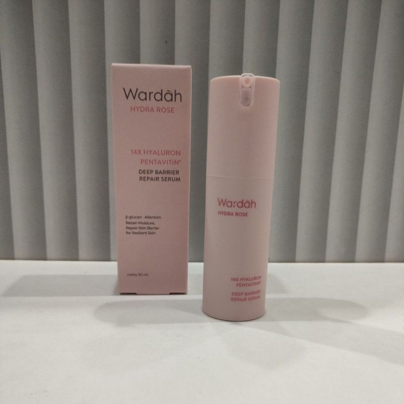 WARDAH HYDRA ROSE 14X HYALURON PENTAVITIN DEEP BARRIER REPAIR SERUM