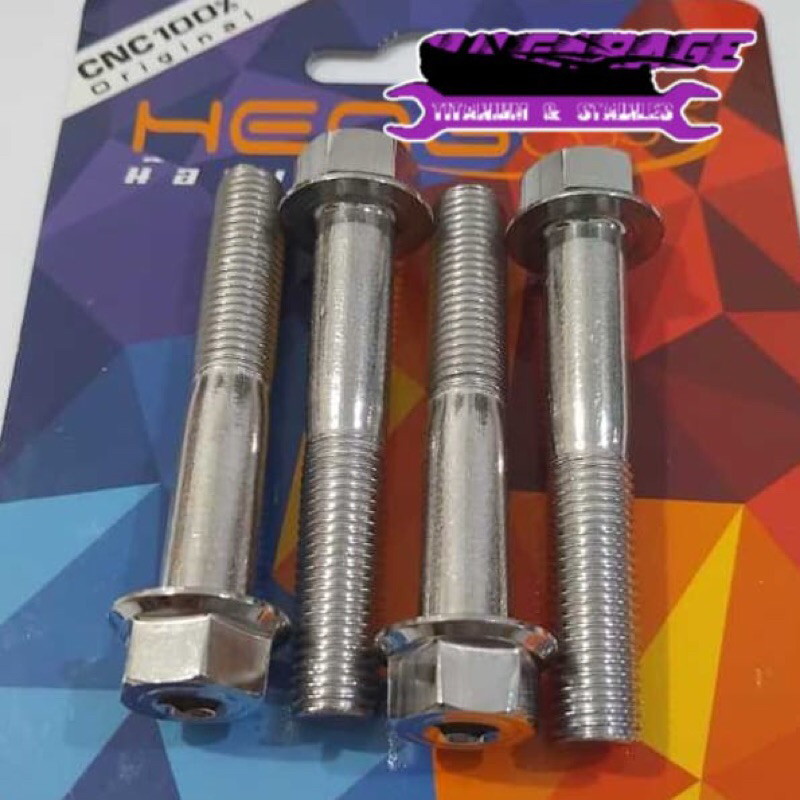 baud probolt 2kunci knalpot PCX/ADV/VARIO 125/150/160 stainles original heng