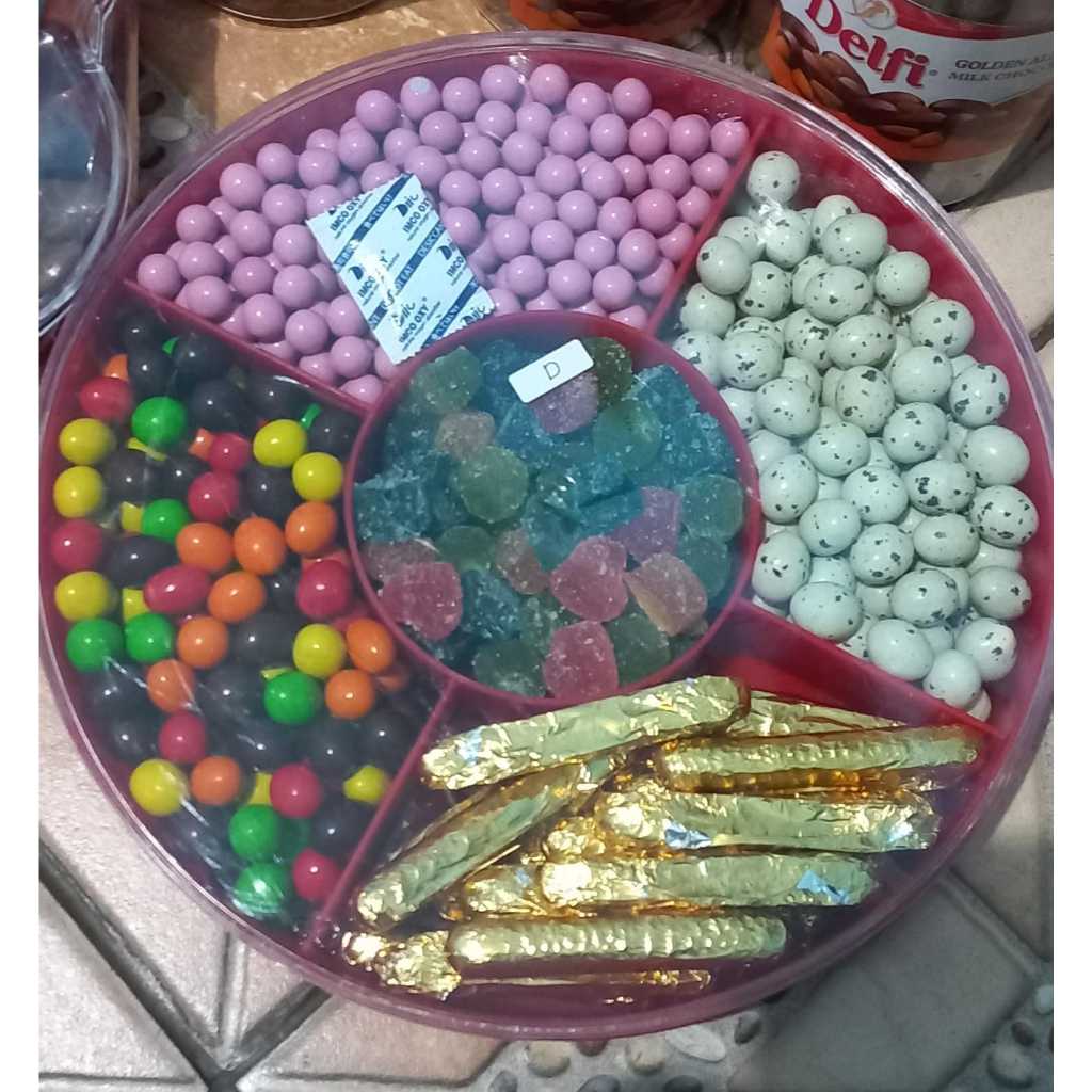 

Coklat Tray Bulat