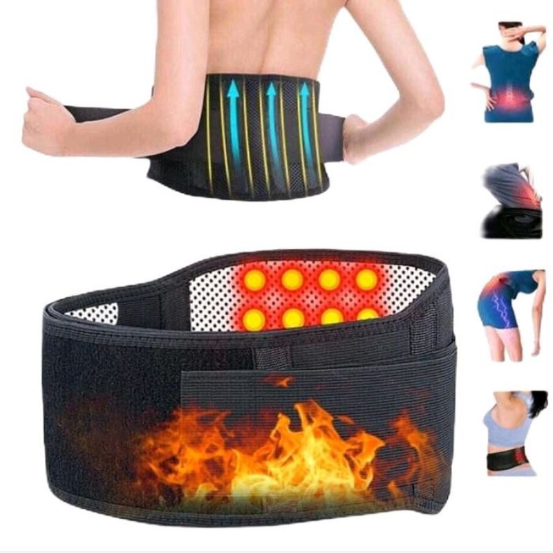 SIZE XL  Korset Pinggang Saraf Kejepit/Sabuk Terapi Pinggang/Pemanas Pinggang Terapi Lumbal Nyeri Sa