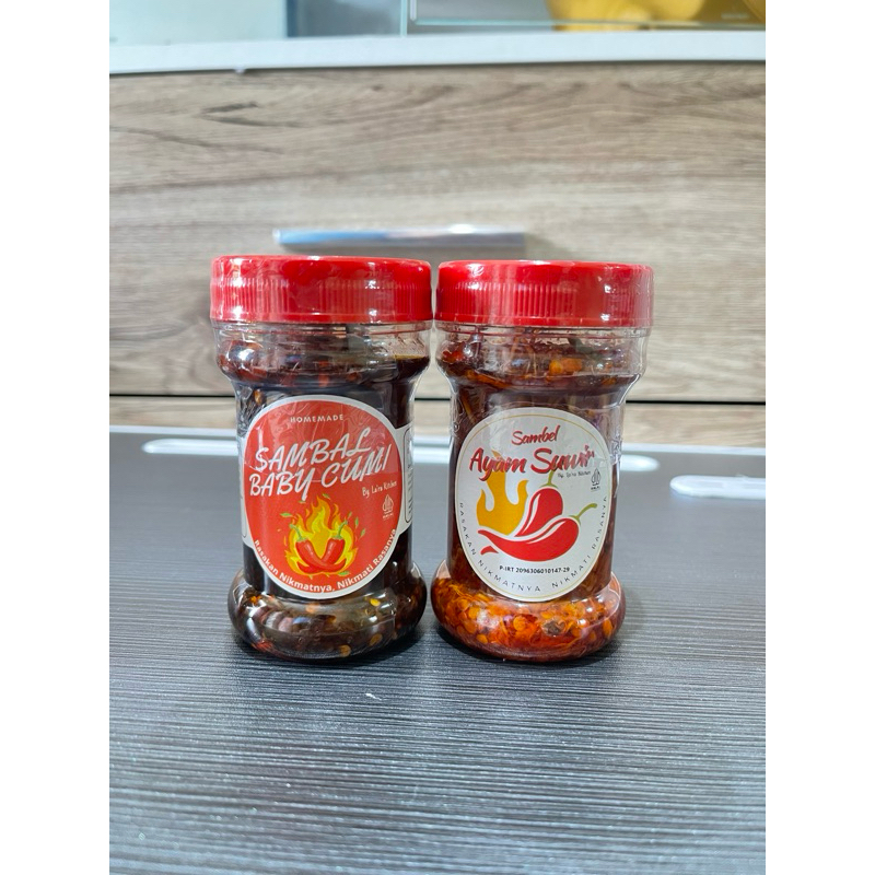 

Paket Bundling 2 Botol - SAMBEL ( Baby Cumi + Ayam Suwir )