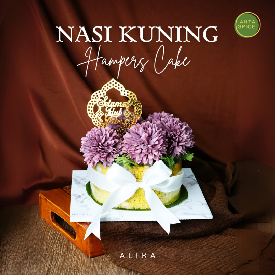 

Nasi Kuning Cake - Alika / Hampers Rice Tart Cake Premium