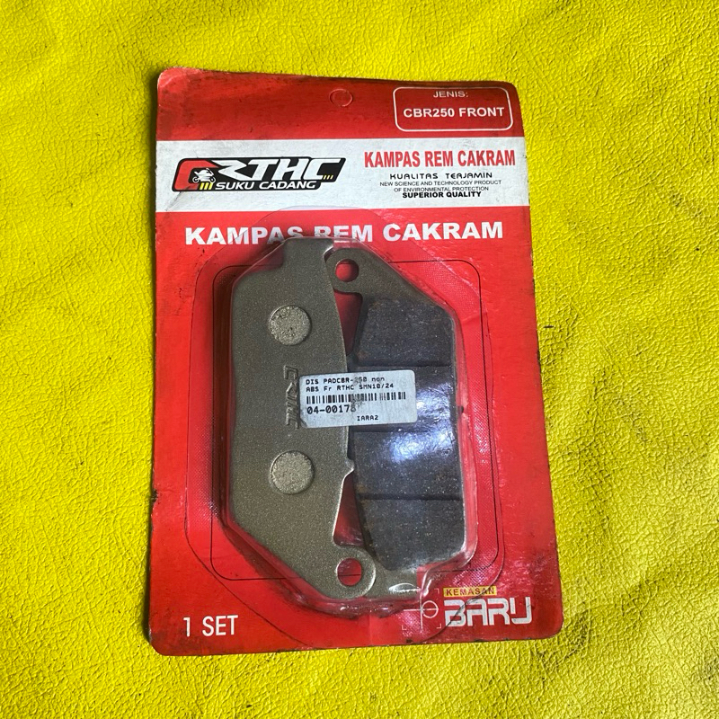 kampas rem depan honda CBR 250 R RR abs