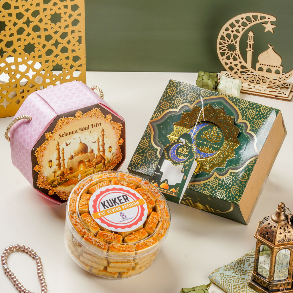 

Promo 7.7 [Hampers Mulai 50 Ribu]-KUKER/Kue Kering Homemade/HAMPERS TOPLES BULAT ISI