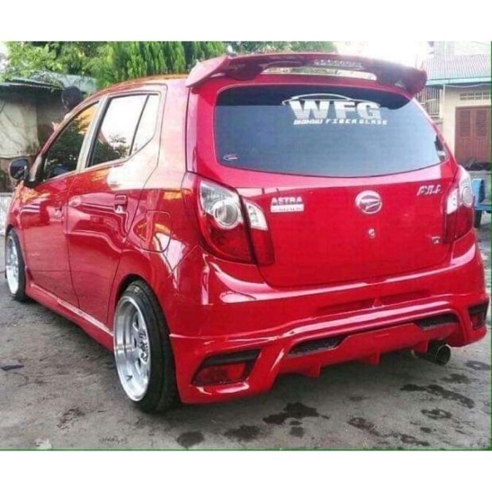 BODYKIT BELAKANG AGYA AYLA MODEL YARIS TAHUN 2013 - 2016 mobil
