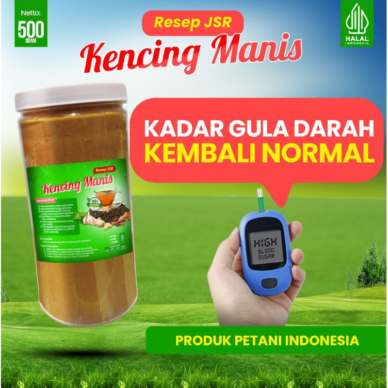 

NG Herbal JSR Diabetes (Kencing Manis) Orinal Tanpa Gula - Wedang Empon Kencing Manis JSR Diabetes