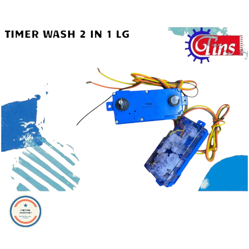 TIMER WASH MESIN CUCI LG DUA TABUNG TIMER DOUBLE 2 IN 1 TIMER PENCUCI MESIN CUCI LG MEREK TINS