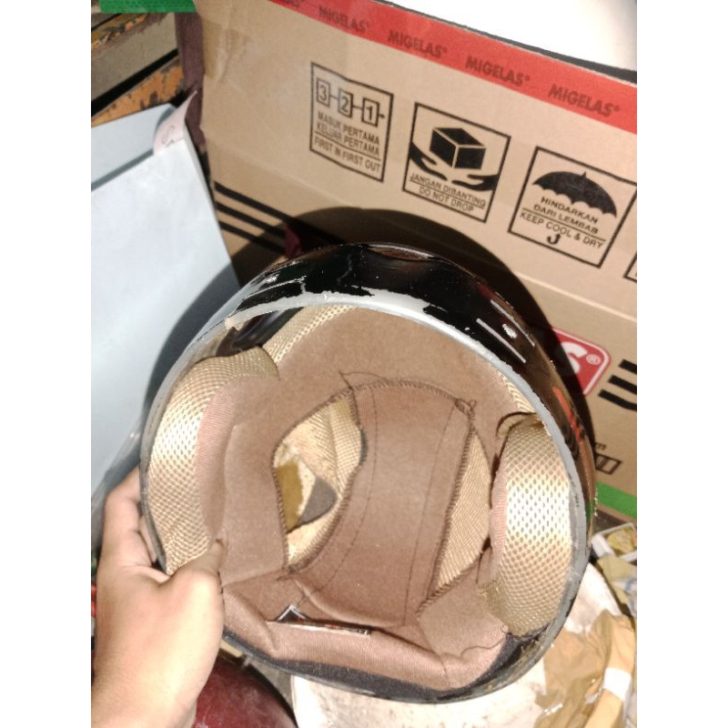 helm jadul vigano gag dmi fullface