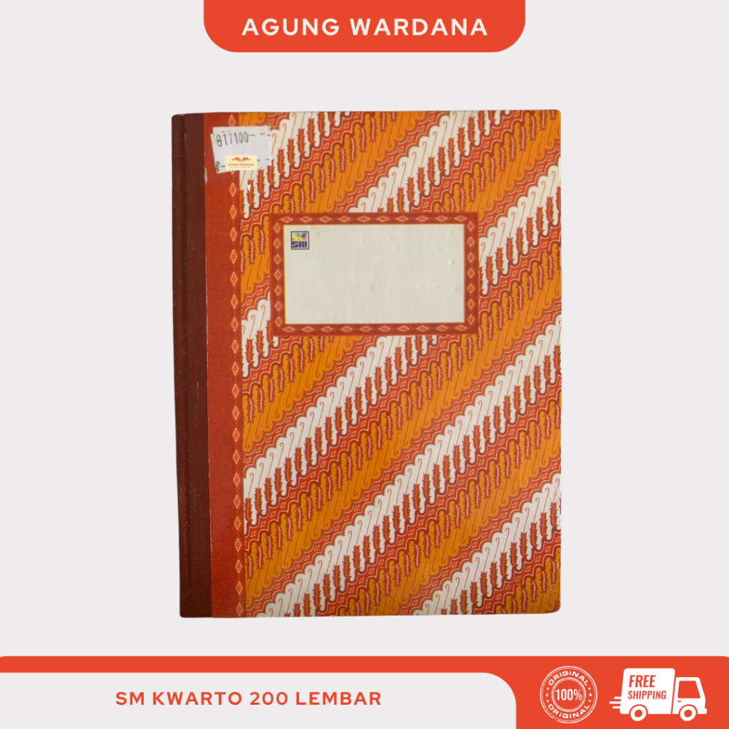 

SM BUKU HARD COVER KWARTO 200 LEMBAR
