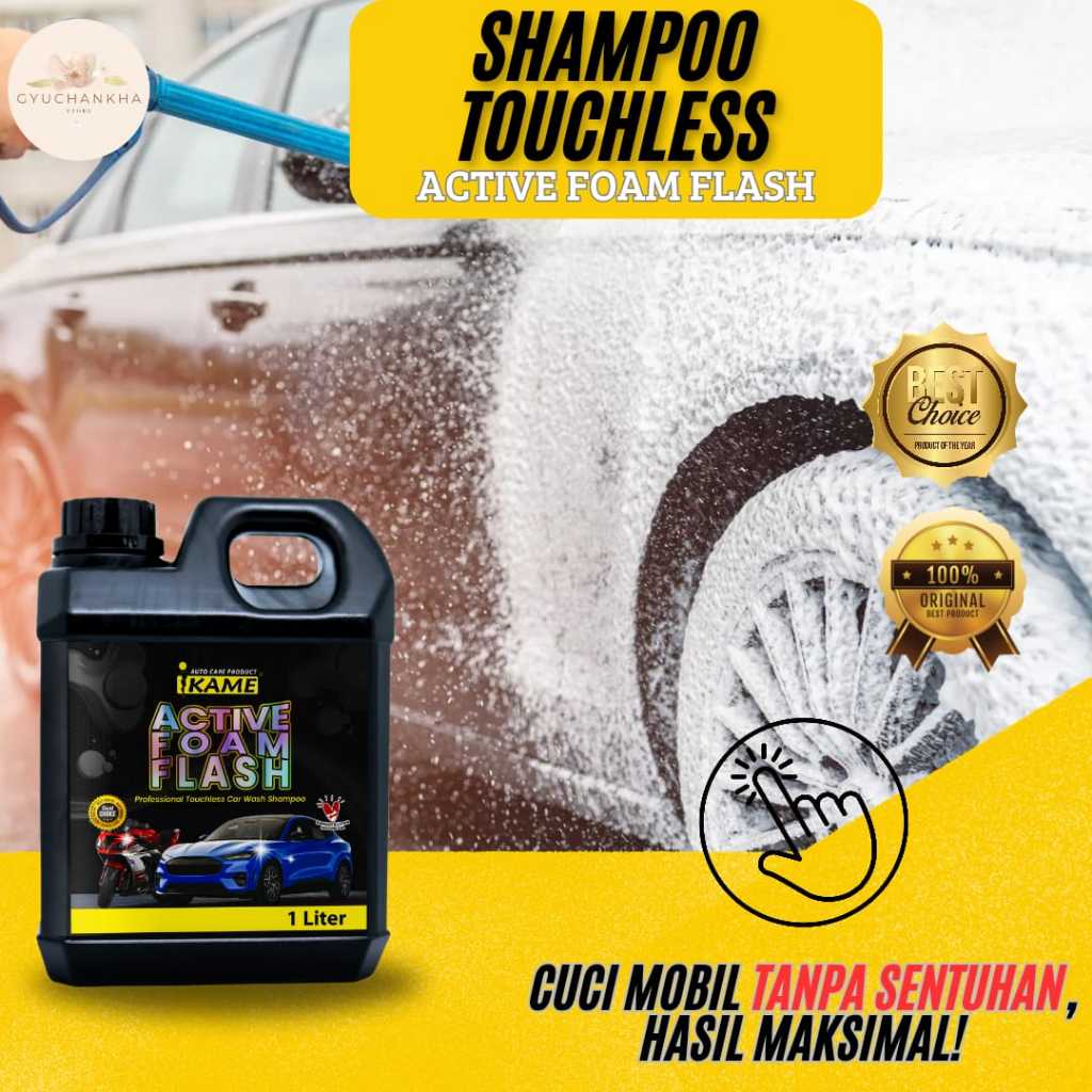 Shampo Touchless IKAME ORIGINAL 100% / Active Foam Flash / Shampo tanpa sentuh / Touchless Shampoo /