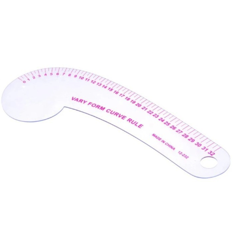 

Penggaris Pola Jahit 12-232 Vary Form Curve Ruler / Penggaris Jahit