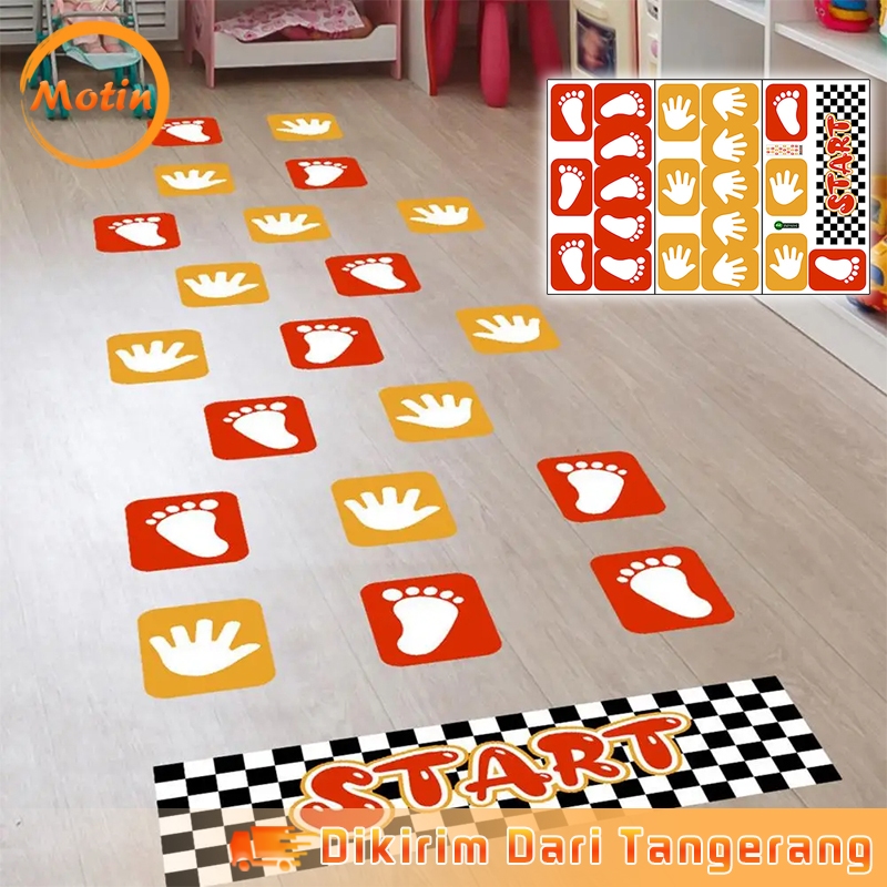 

Stiker Vinyl Lantai Kaki Tangga Floor Sticker Stiker Waterproof