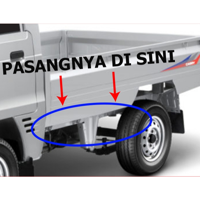 READY Perisai Bak Samping Model ORIGINAL Grand Max Carry Pickup Sayap Samping Bak Grandmax All New