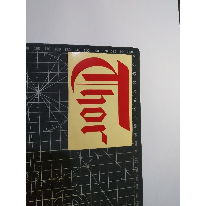 

stiker cutting thor