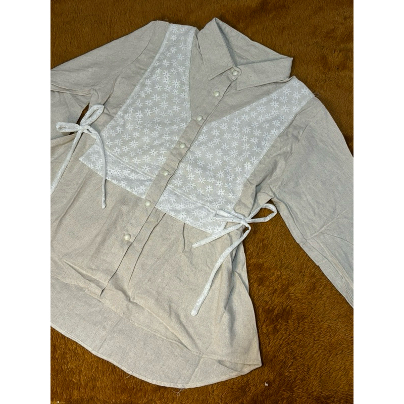 ADINDA BLOUSE / Blouse Linen / Blouse Linen Premium / Blouse Wanita / Blouse Impor / Baju bangkok/ K