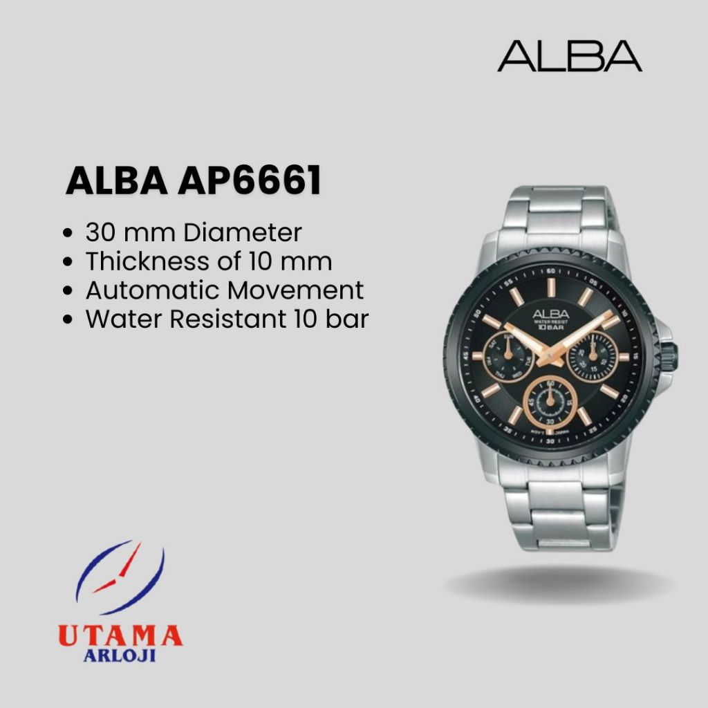 Jam Tangan Analog Wanita Alba Fashion AP6661