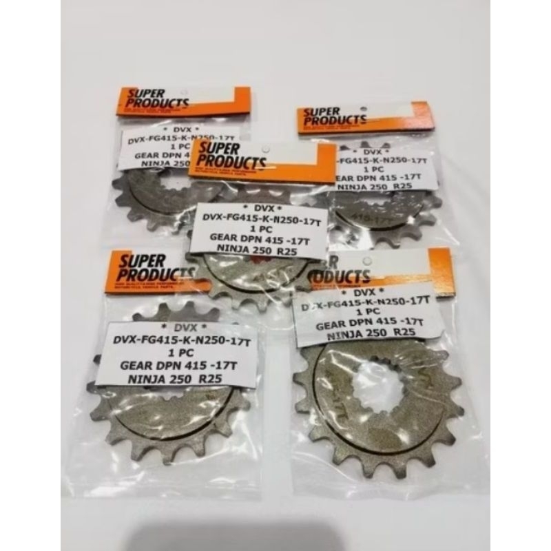 GEAR DEPAN 415 DVX NINJA 250/R25/CBR250