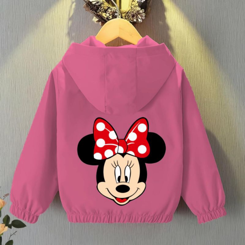JAKET ANAK HOODIE BERGAMBAR MICKY MOUSE