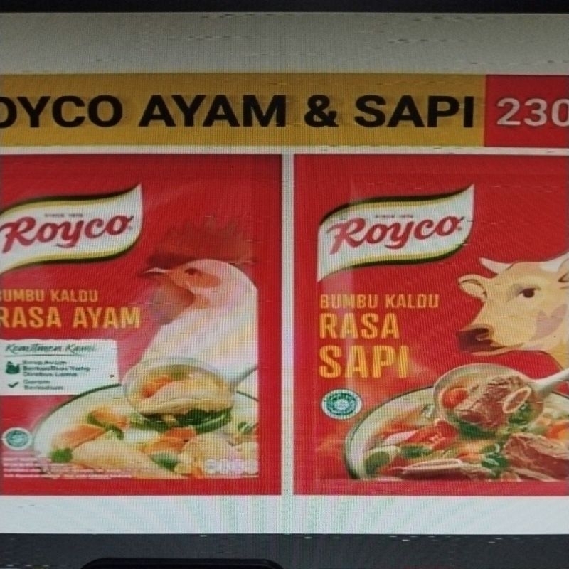 

Royco Kaldu isi 230 gr