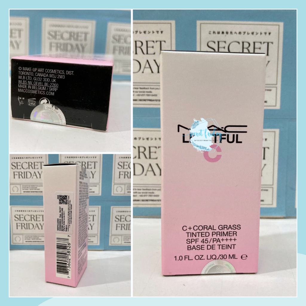 MAC Lightful C+ Coral Grass Tinted Primer SPF 45/PA++++