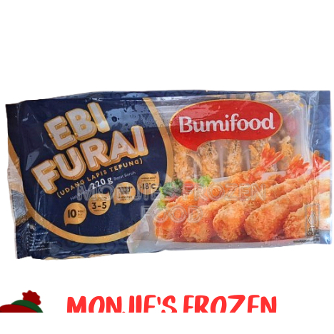 

BUMIFOOD EBI FURAI Isi 10 220gr - Udang Lapis Tepung