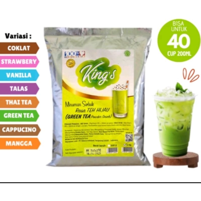 

KING'S BUBUK MINUMAN 500 G ALL VARIAN RASA