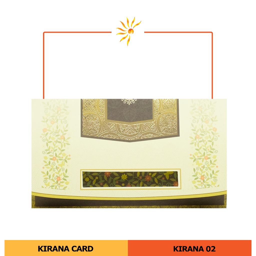 

Blangko Undangan Pernikahan / Wedding Invitation KIRANA 02 / 03 / 04 / 05 - ISI 100 PCS (BLANGKO KOSONG) - Sun Graphic
