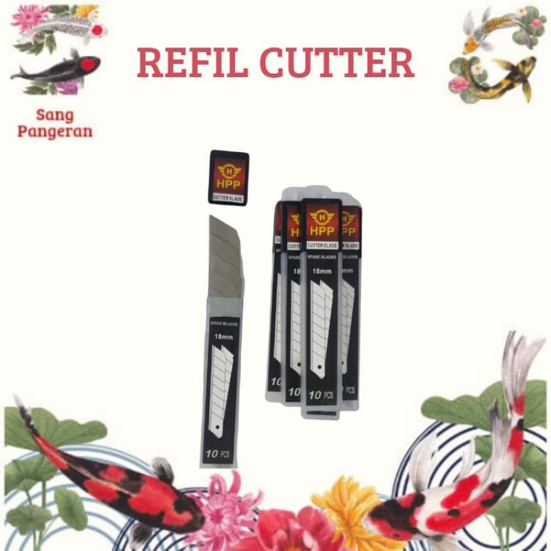 

HPP Refill/Isi Cutter Besar isi 10 pcs