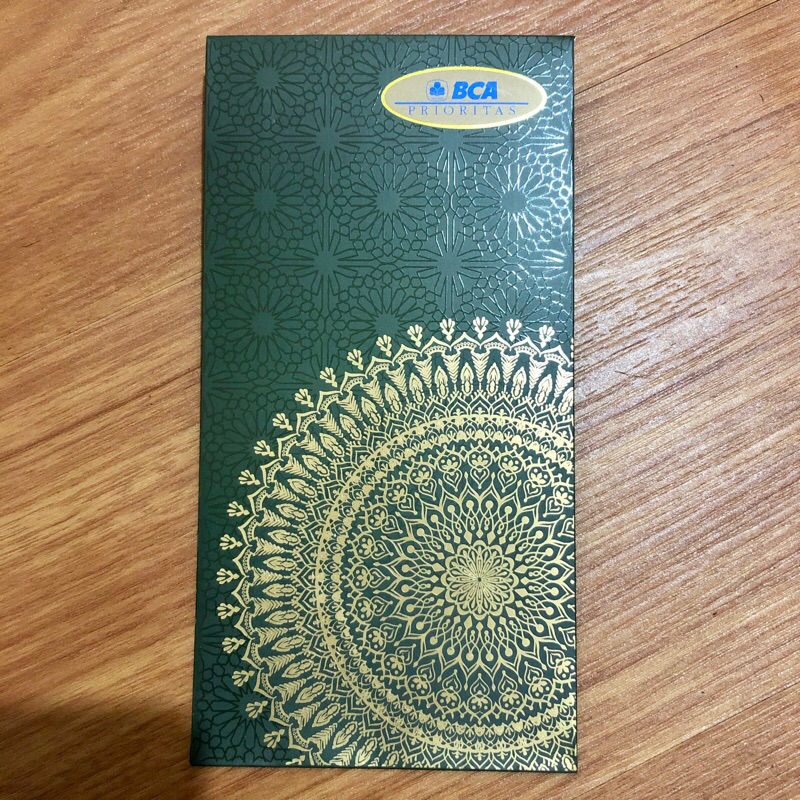Amplop Lebaran BCA Prioritas 1 Lembar