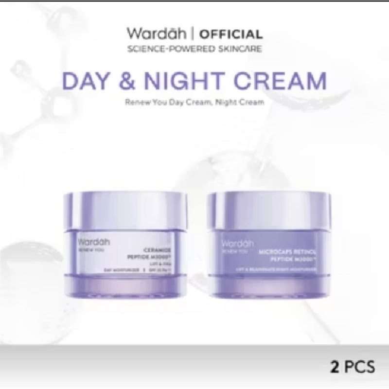 Wardah Renew You Day Cream Dan Night Cream