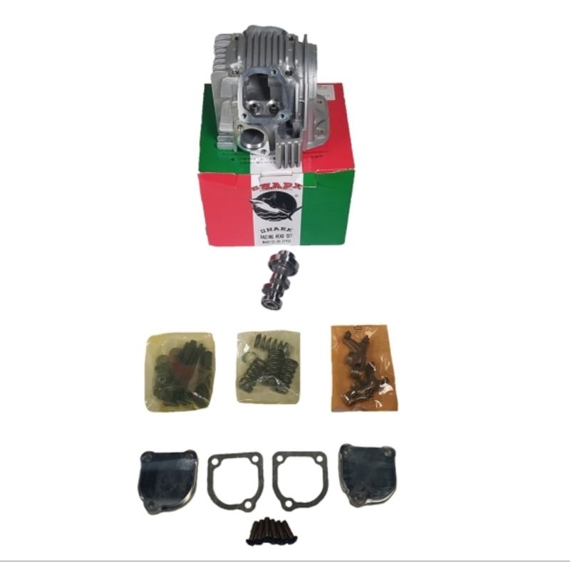 Blok head 4 klep 21/24 supra x 125,kharisma kph shark racing japan.