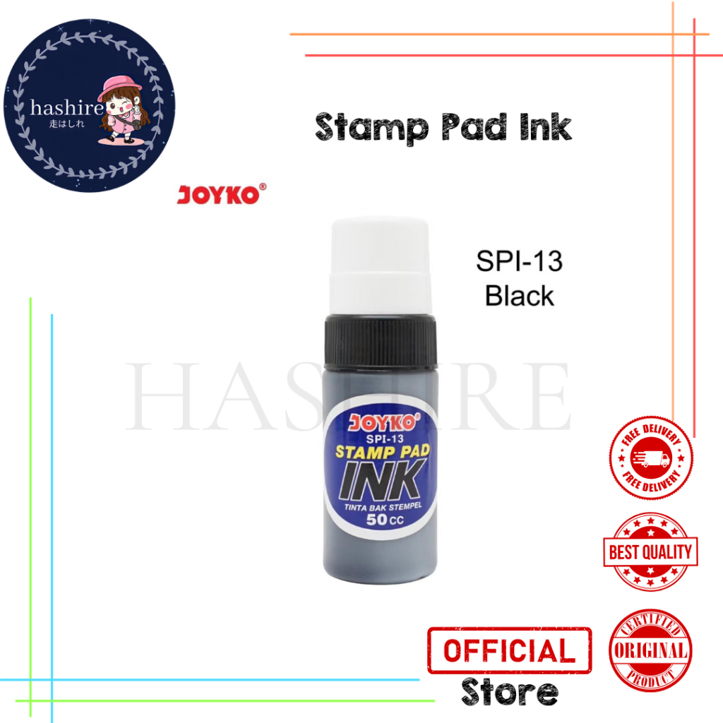 

Joyko Stamp Pad Ink Refill Tinta Stempel Black
