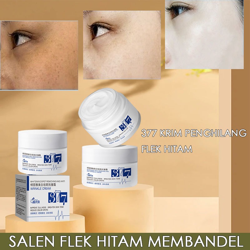 377 Krim Pemutih Penghilang Noda Krim Noda Hitam Membandel Penghilang Noda Hitam Wajah 30g Esensi No