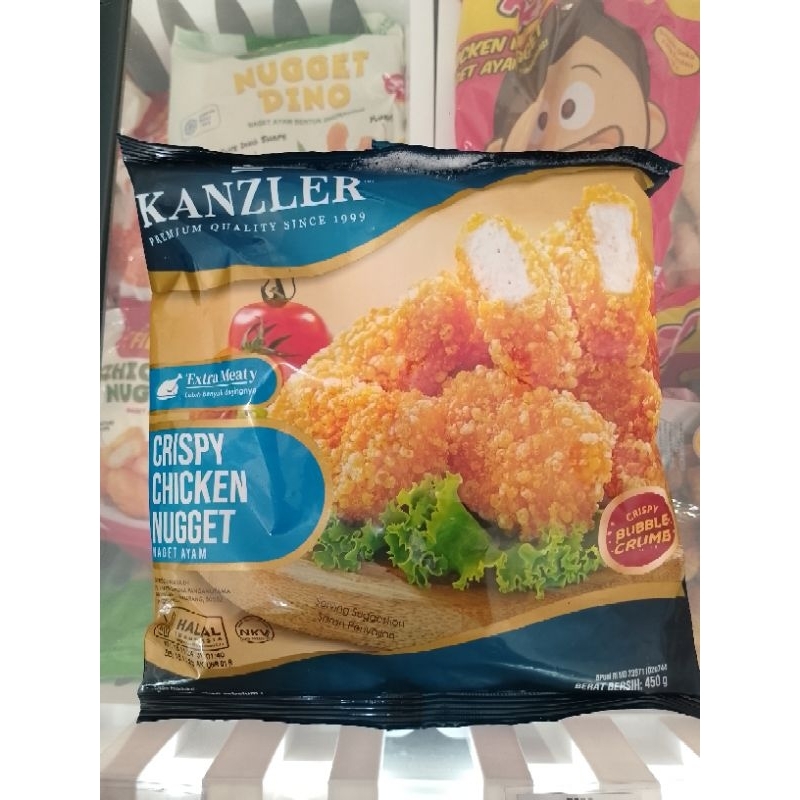 

Kanzler crispy chicken nugget 450gr