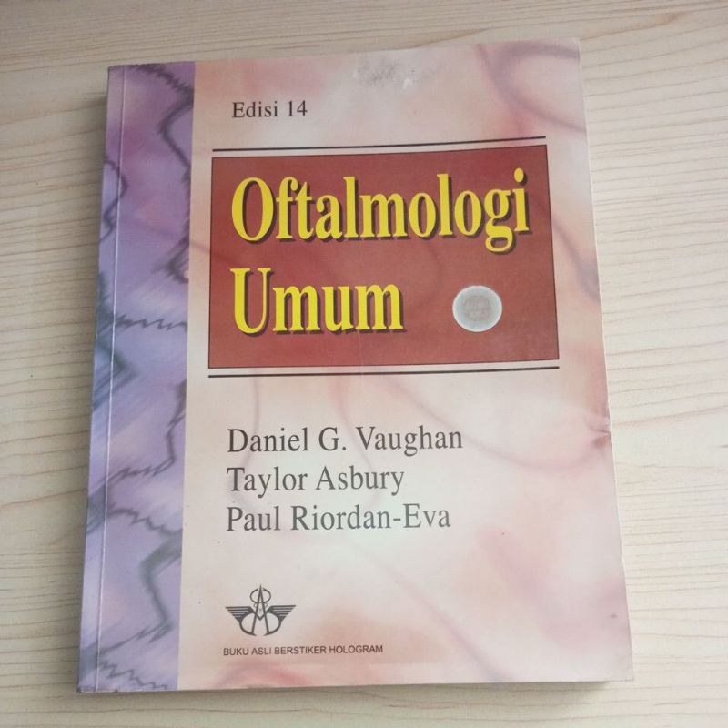 BUKU OFTALMOLOGI UMUM EDISI 14
