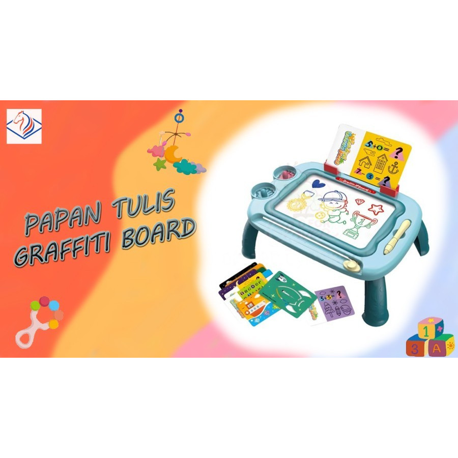 

Papan Tulis Gambar Graffiti Board Mainan Edukasi Anak - 301055