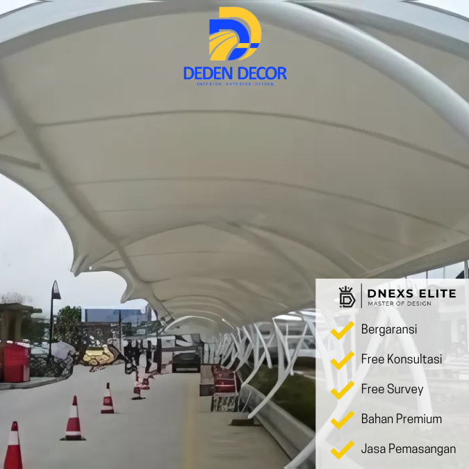 Kanopi minimalis / Kanopi membrane atap model terbaru