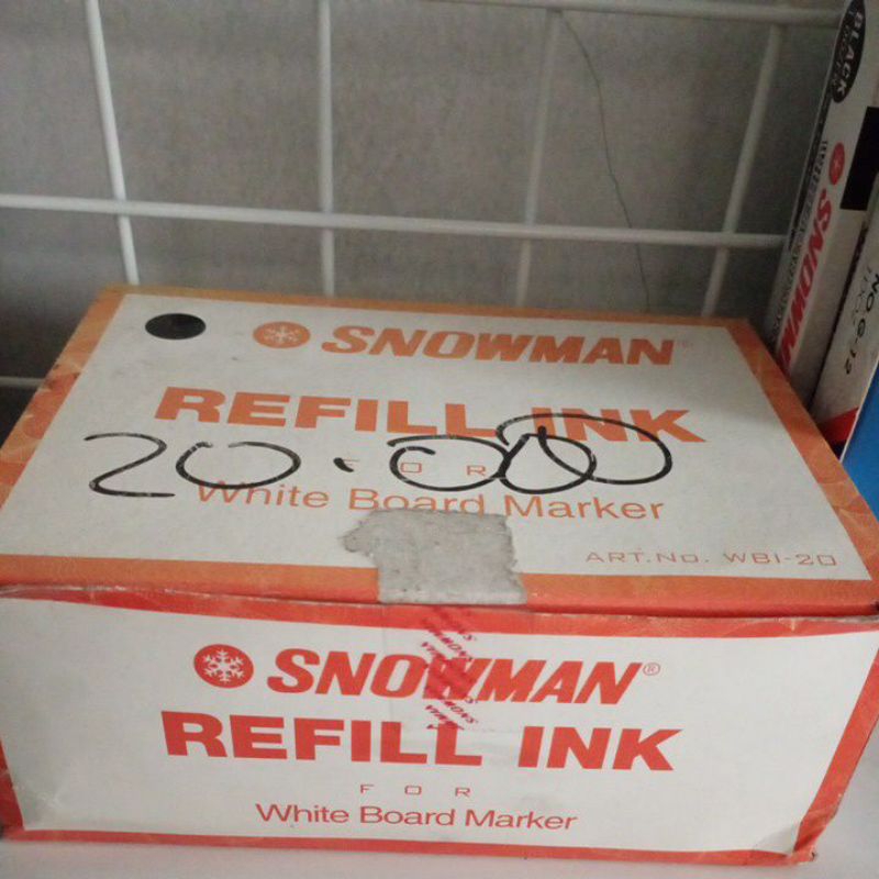 

refill snowman