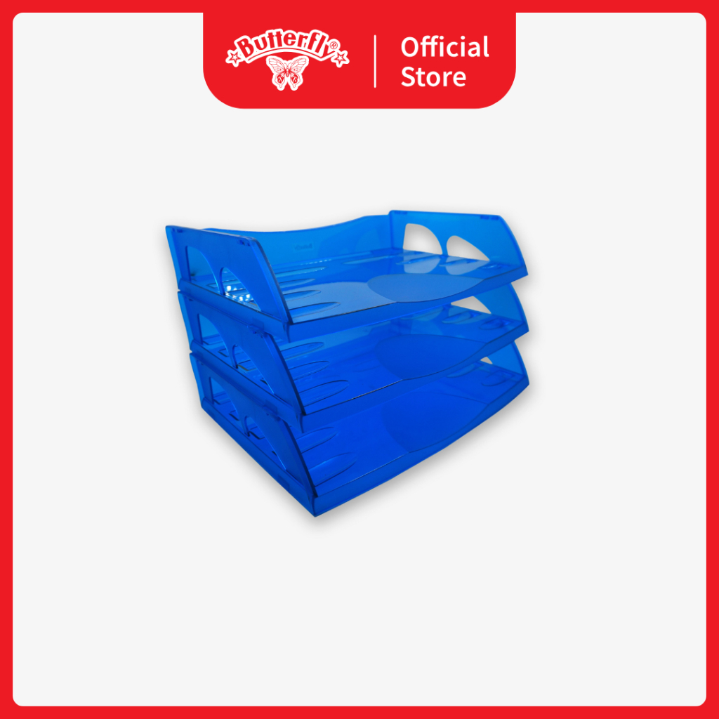 

Butterfly Rak Surat - Tempat Menyimpan Dokumen - Elevated Document - Tray Kertas LTRAY 01 - 3 Susun