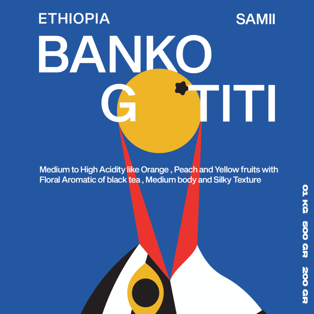 

Biji Kopi Manual Brew Arabika - Ethiopia Samii Banko Gotiti