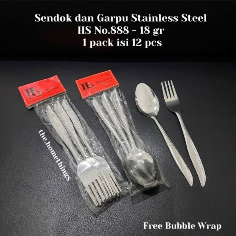 Sendok & Garpu Hs Murah