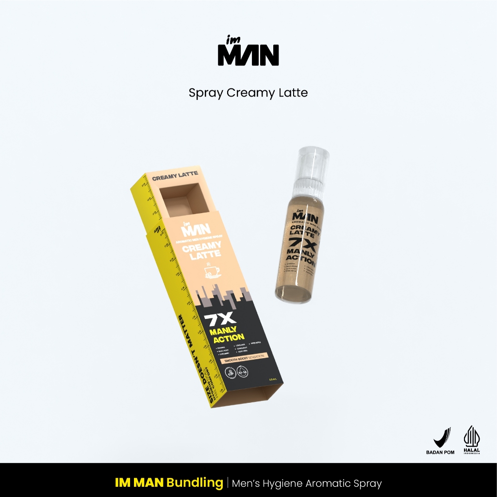 IM MAN Aromatic Hygiene Spray - Creamy Latte 23 ml