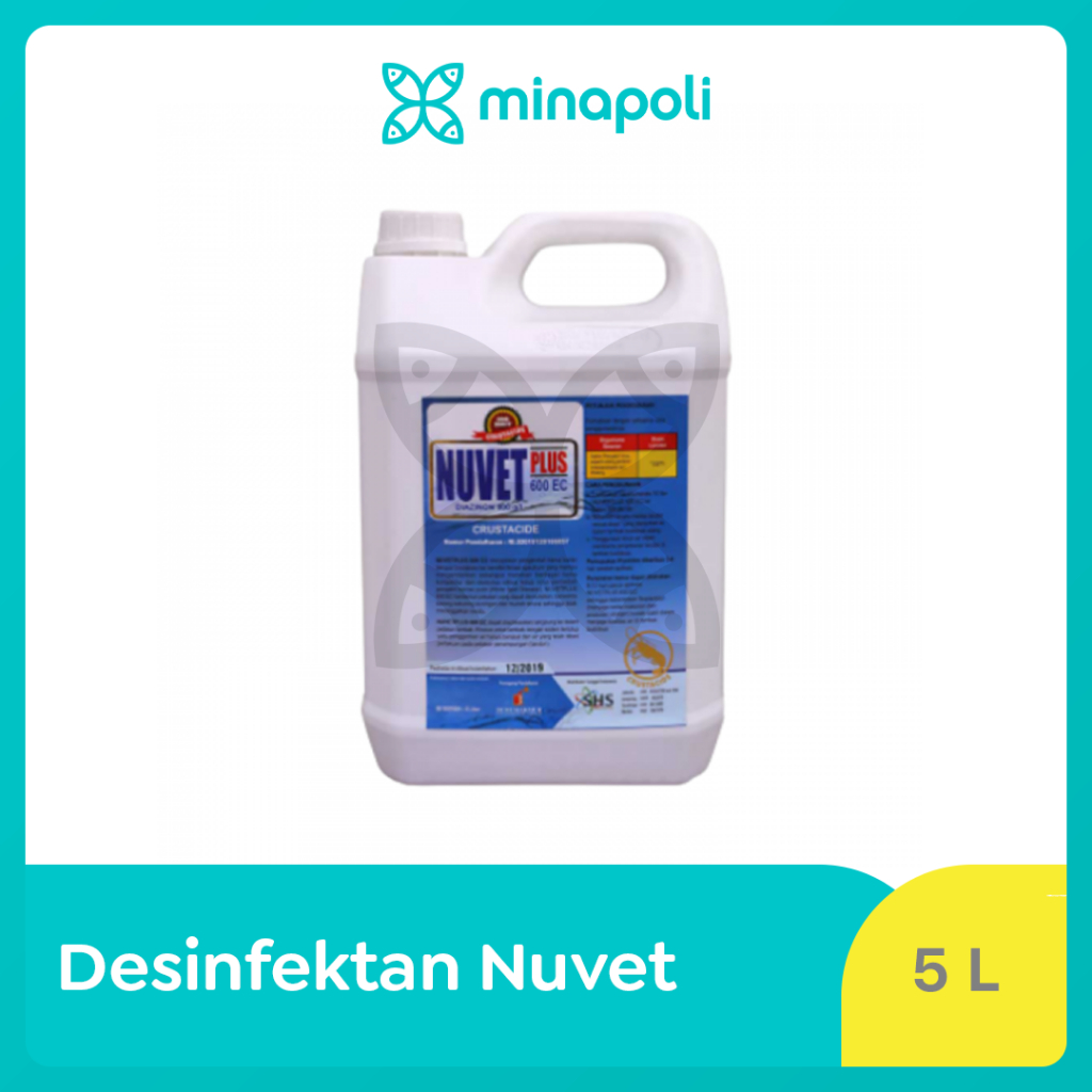 Desinfektan Nuvet kemasan 5 L