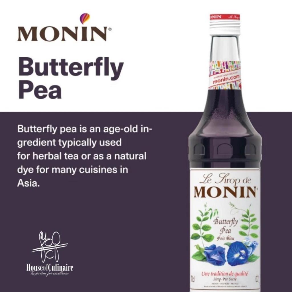 

Monin Butterfly Pea Flower Syrup Sirup 700 ml