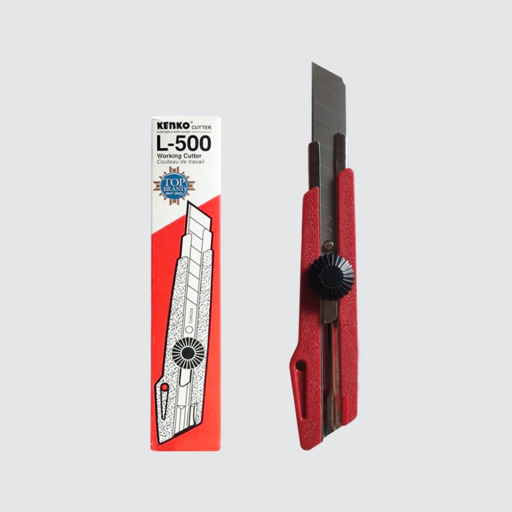 

YEN Kenko Cutter L- - 18mm Blade - Pemotong Kertas - 1 Box Isi 12 Pack