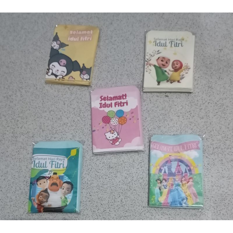 

Amplop Lebaran labubu/Ampao Idul Fitri (sovenir Idul Fitri)