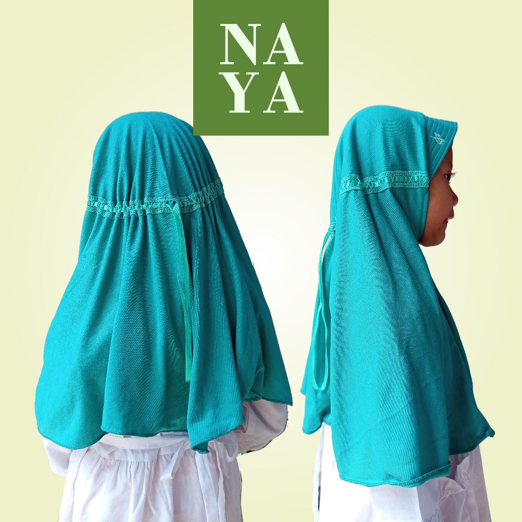 HIJAB ANAK SEKOLAH HAMIDAH JERSEY PREMIUM / JILBAB BERGO HAMIDAH ANAK / JILBAB SEKOLAH SIZE S,M,L, X